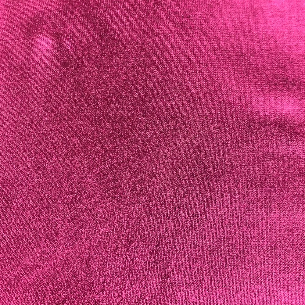 Candy Pink Metallic Stretch Iron On Vinyl HTV