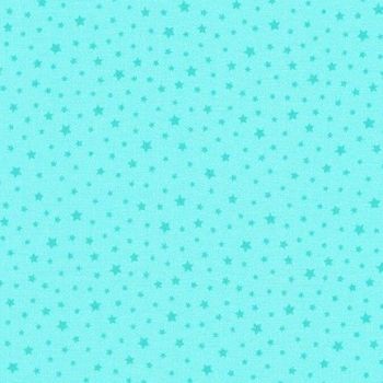 Princess Stars Blue - Chasing Rainbows - Robert Kaufman Cotton Fabric ✂️ £13 pm