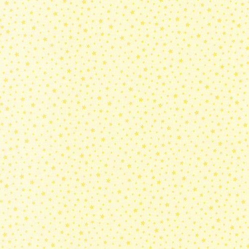 Princess Stars Yellow - Chasing Rainbows - Robert Kaufman Cotton Fabric ✂️ £13 pm