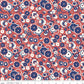 Cosmos Cloud Red - The Carnaby Collection by Liberty Fabric Felt