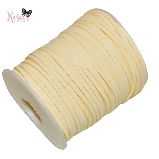 3mm Cream Suede Style Cord ✂️ *SALE*