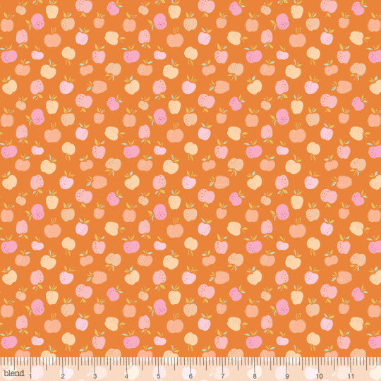 Apple Of My Eye Orange - Storytime - Blend Cotton Fabric ✂️ £7 pm *SALE*