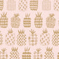 Metallic Pineapples On Blush Pink - Ocean Drive - Dashwood Studio Cotton Fabric ✂️ £8 pm *SALE*