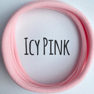 Icy Pink - Dainties by Nylon Headbands