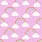 Purple Cloud - Chasing Rainbows - Robert Kaufman Cotton Fabric ✂️ £13 pm