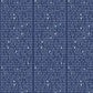 REMNANT 59x110cm Navy Shell Phone Sparkle - Let's be Mermaids - Riley Blake Cotton Fabric ✂️