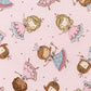 Glitter Princesses By Timeless Treasures - 100% Cotton Fabric - Rosie's Craft Shop Ltd