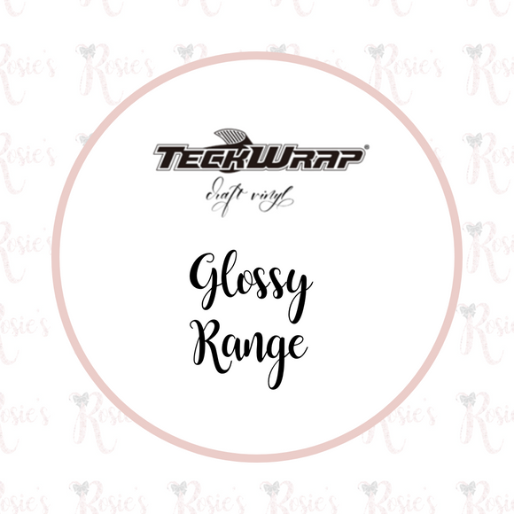 Teckwrap Glossy Vinyl Adhesive Vinyl