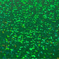 Green Holographic Sparkle Iron On Vinyl HTV