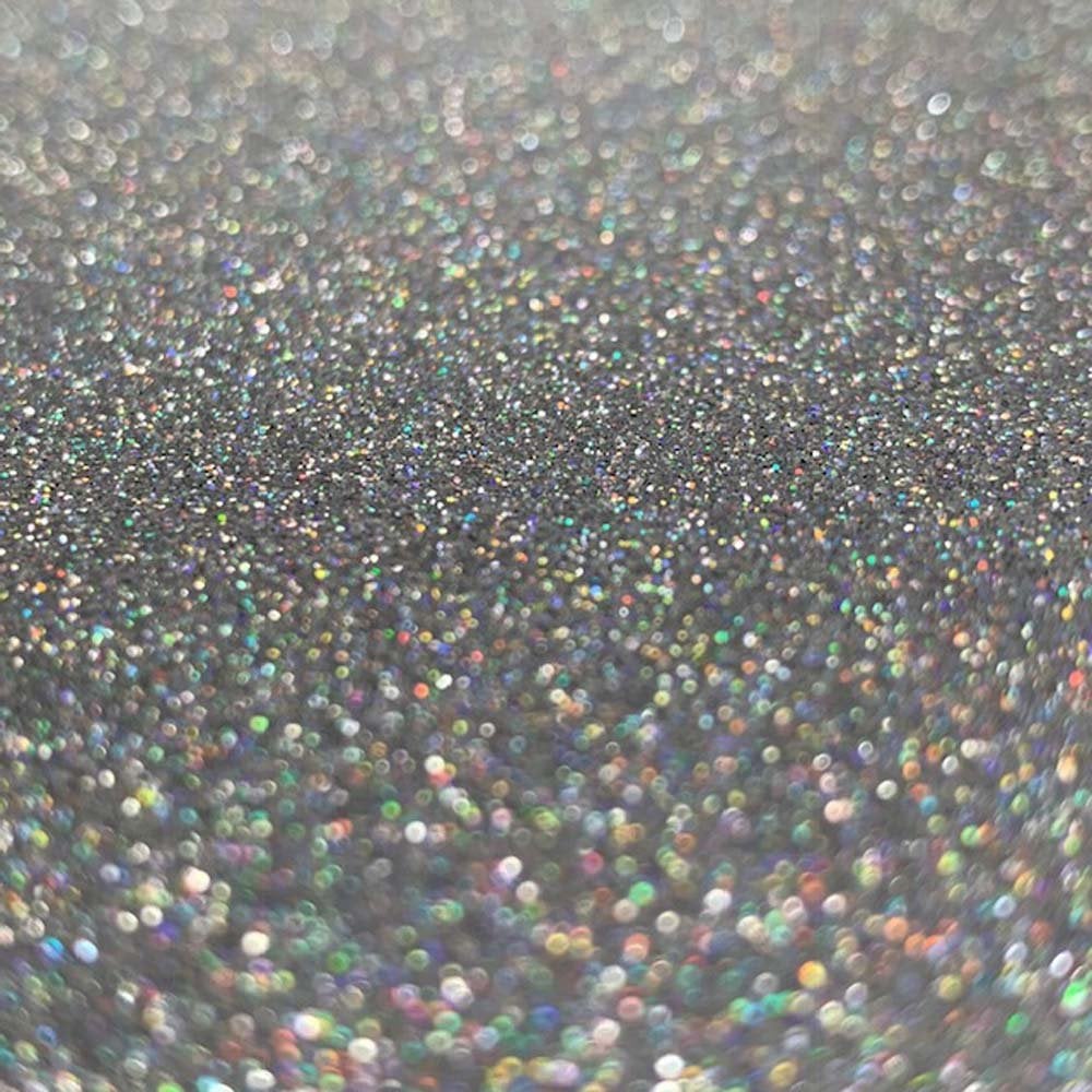 Holo Silver Glitter Iron On Vinyl HTV ✂️