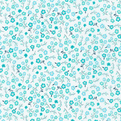 Floral Pattern - Bees Knees - Robert Kaufman Cotton Fabric ✂️ £13 pm
