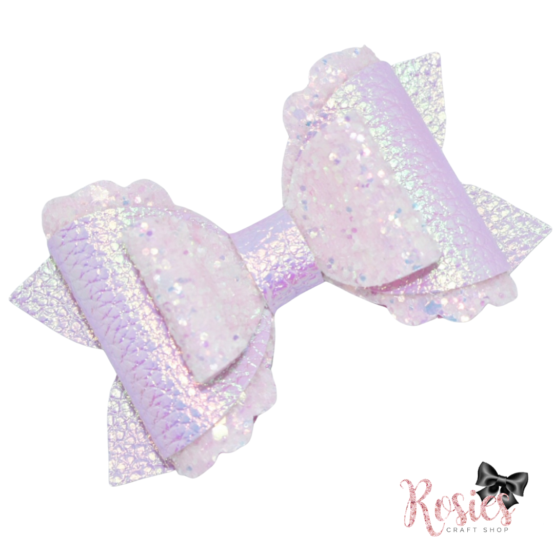 Larissa Layered Bow Plastic Template