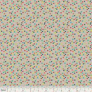 Light It Up Taupe - A Winter's Tail by Blend - 100% Cotton Fabric - Rosie's Craft Shop Ltd