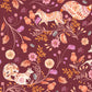 Burgundy Fox - Maple Woods - Dashwood Studio Cotton Fabric ✂️ £9 pm *SALE*