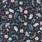 Nightfall Birds and Leaves - Nightfall - Dashwood Studios Cotton Fabric ✂️ £13 pm