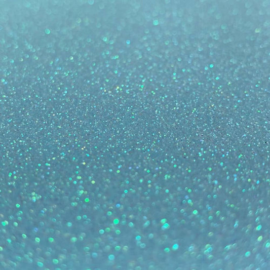 Neon Blue Glitter Iron On Vinyl HTV ✂️