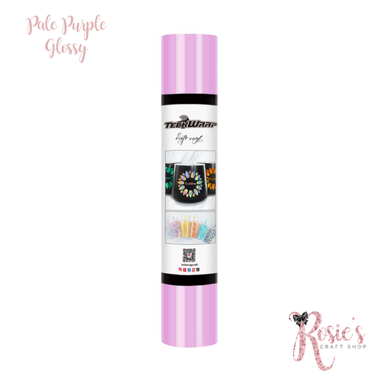 Pale Purple Teckwrap Glossy Adhesive Vinyl ✂️