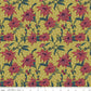Poinsettia Red/Mustard - Season's Greetings - Liberty Cotton Fabric ✂️ £10 pm *SALE*