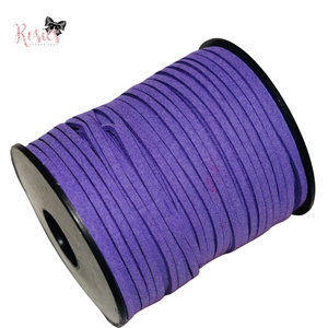 3mm Purple Suede Cord