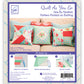 Set of 3 Pillows by June Tailor Quilt As You Go