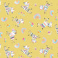 Zebra Yellow - Rainbow Friends - Dashwood Studios Cotton Fabric ✂️ £13 pm