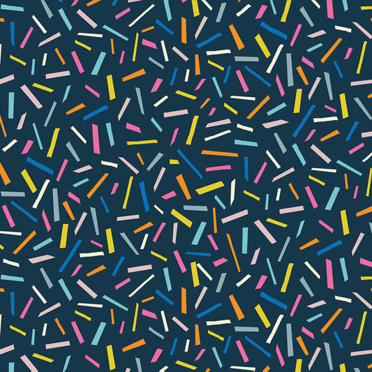 REMNANT 50x110cm  Sprinkles - Rainbow Friends - Dashwood Studio Cotton Fabric ✂️