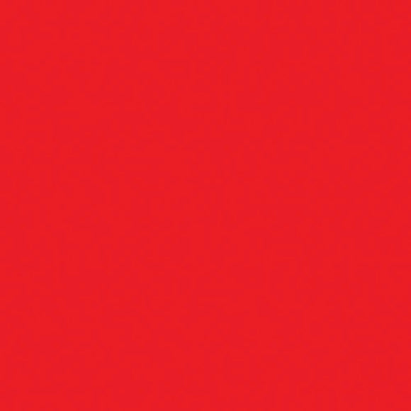 Red Plain PU Iron On Vinyl HTV