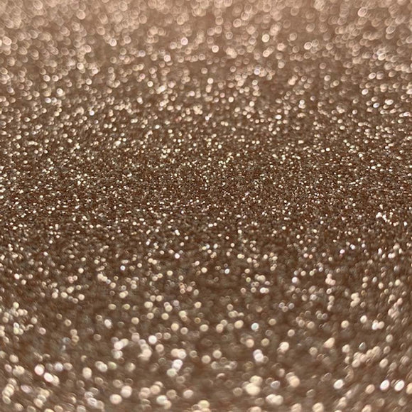 Rose Gold Premium Fine Glitter Topped Wool Felt
