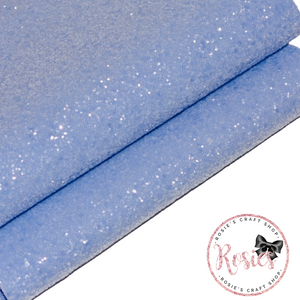 Parma Violet Sugar Frosted Chunky Glitter Fabric - Luxury Core Collection