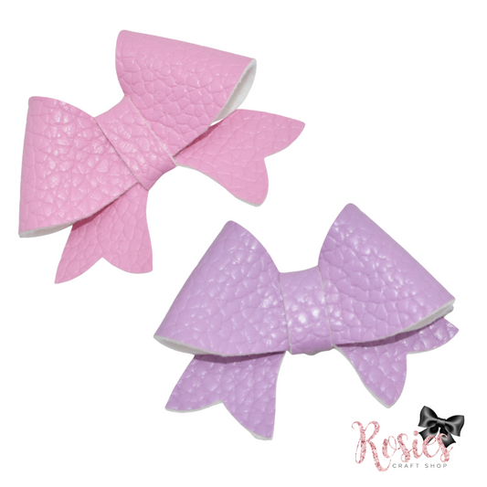 2.25" Sweetheart Bow Plastic Template 🎀