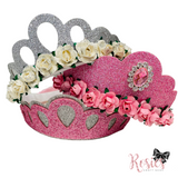 Teardrop Tiara Layered Crown Plastic Template 🎀