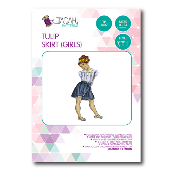 Tulip Skirt Sewing Pattern - Tadah Patterns - Rosie's Craft Shop Ltd