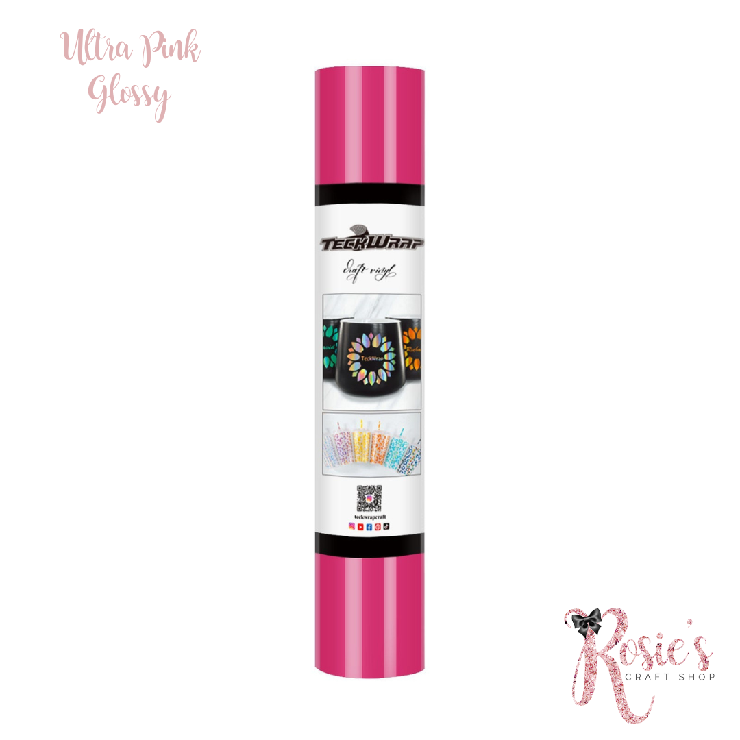 Ultra Teckwrap Glossy Adhesive Vinyl ✂️