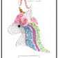 Unicorn Horse Die Compatible With Sizzix Big Shot