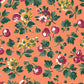 Wild Cherry in Orange by Liberty - The Orchard Garden - Rosie's Craft Shop Ltd