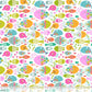 White Swimming With The Fishes - Go Fish By Blend Fabrics 100% Cotton Fabric - Rosie's Craft Shop Ltd