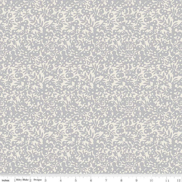 Wiltshire Shade Metallic on White - Liberty Season's Greetings Collection