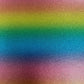 Rainbow Shimmer Metallic Iron On Vinyl HTV ✂️