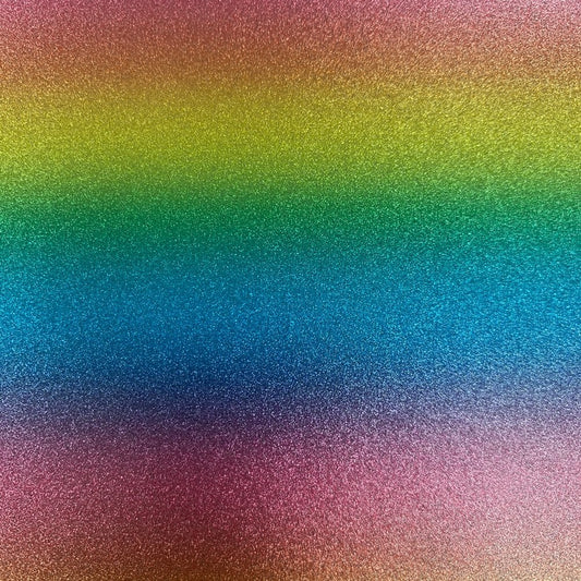 Rainbow Shimmer Metallic Iron On Vinyl HTV ✂️