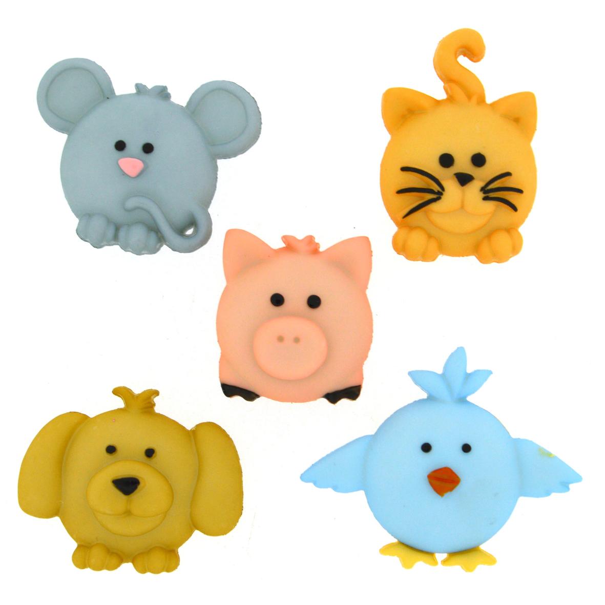 Pudgy Pets  - Dress It Up Buttons