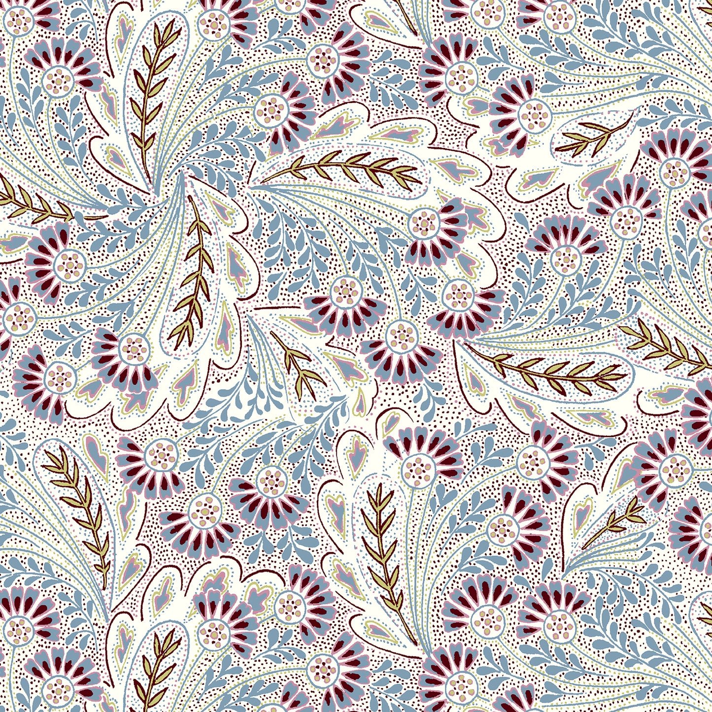 Feather Dance Purple - The Summer House Collection - Liberty Cotton Fabric ✂️ £10 pm *SALE*
