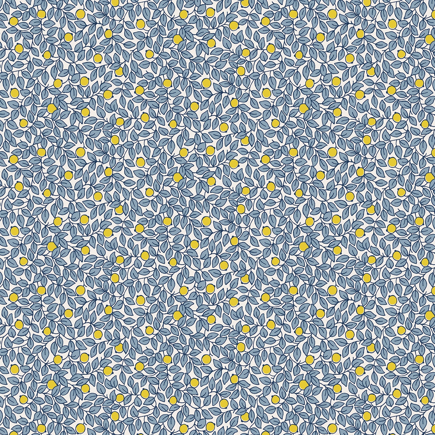 Hidcote Berry Blue - Liberty Summer House Collection Cotton Fabric