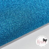 Aqua Glitter Iron On Vinyl HTV - Rosie's Craft Shop Ltd