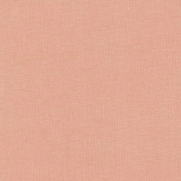 Essex Linen in Rose by Robert Kaufman - Cotton Fabric - Rosie's Craft Shop Ltd