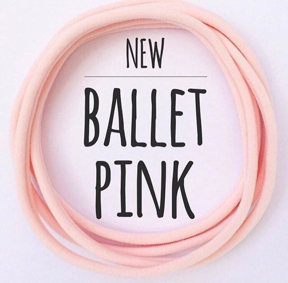 Ballet Pink - Dainties by Nylon Headbands - Rosie's Craft Shop Ltd