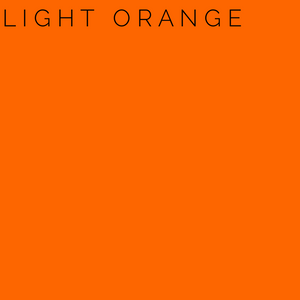 Light Orange Self Adhesive Glossy Vinyl - Sign Vinyl Oracle 651
