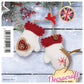 Christmas Mittens Felt Kit - Make Your Own! - Rosie's Craft Shop Ltd
