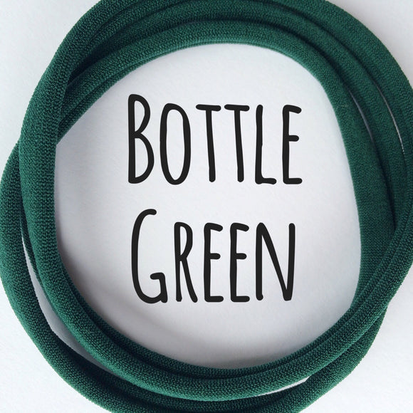 Bottle Green - Dainties by Nylon Headbands - Rosie's Craft Shop Ltd