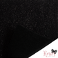 Black Glitter Acrylic Felt Fabric - Rosie's Craft Shop Ltd