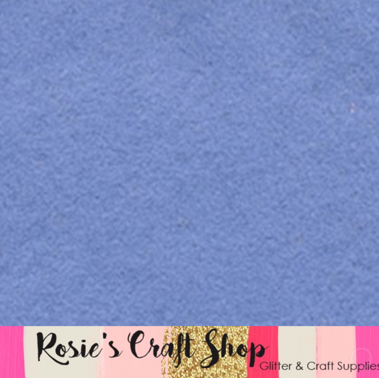Norwegian Blue Wool Blend Felt - Rosie's Craft Shop Ltd
